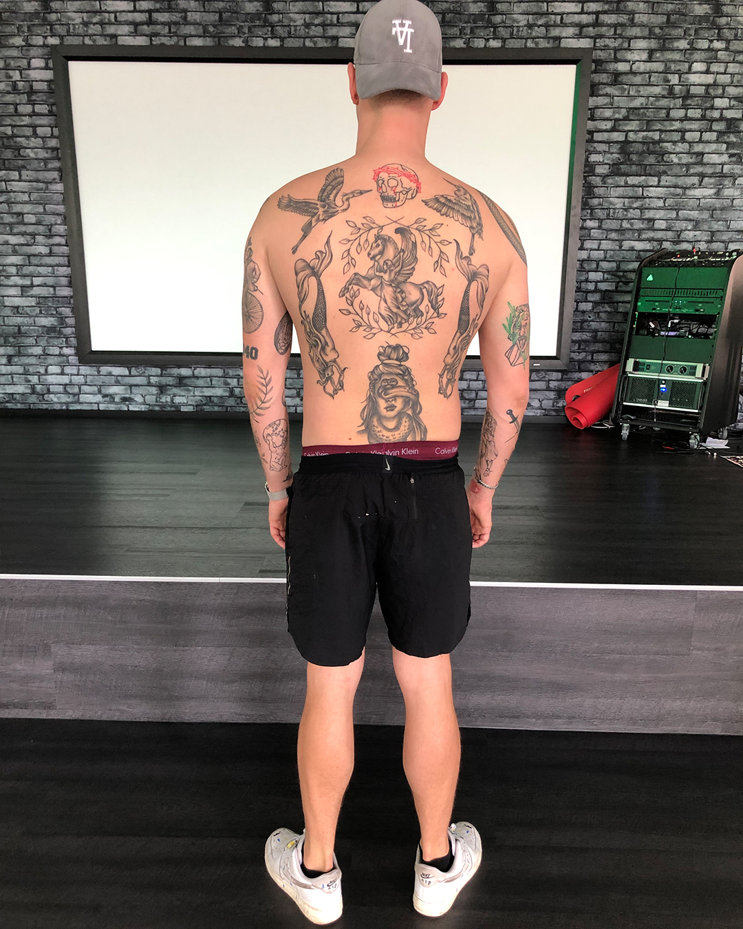 back