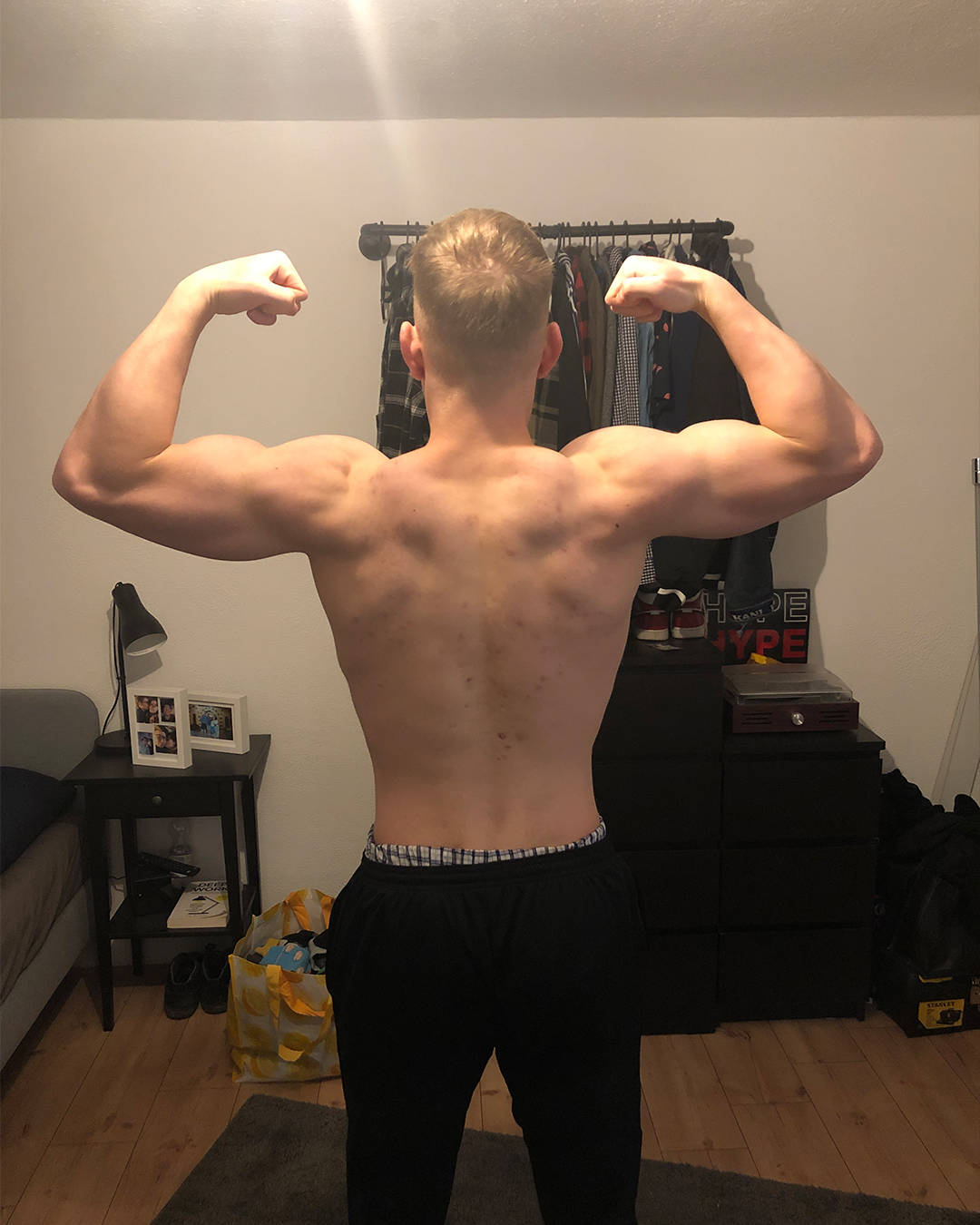 back
