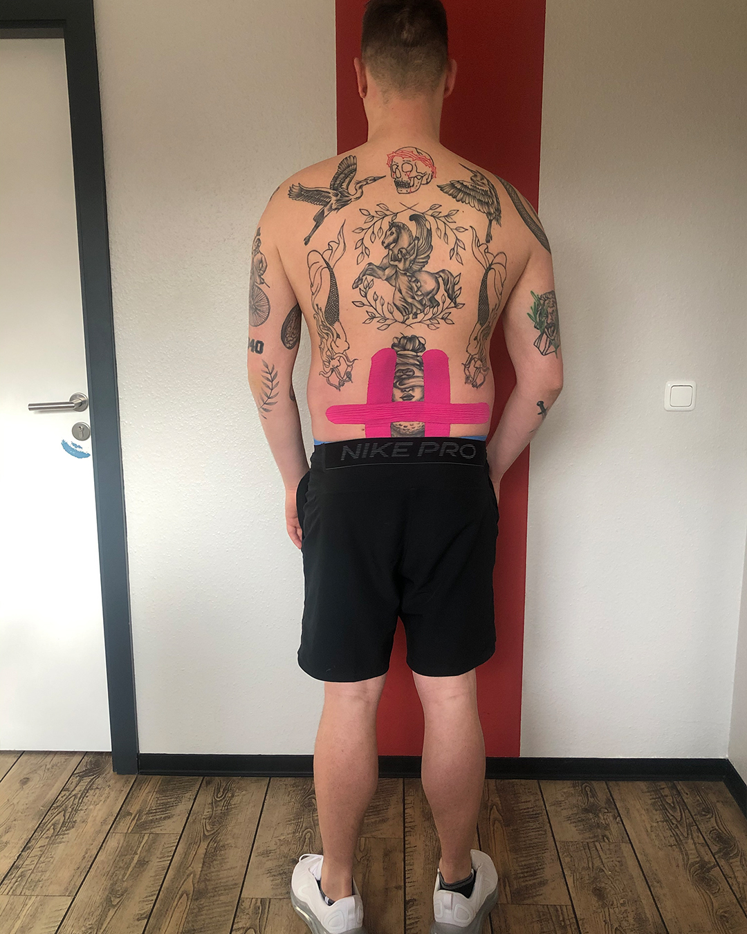 back
